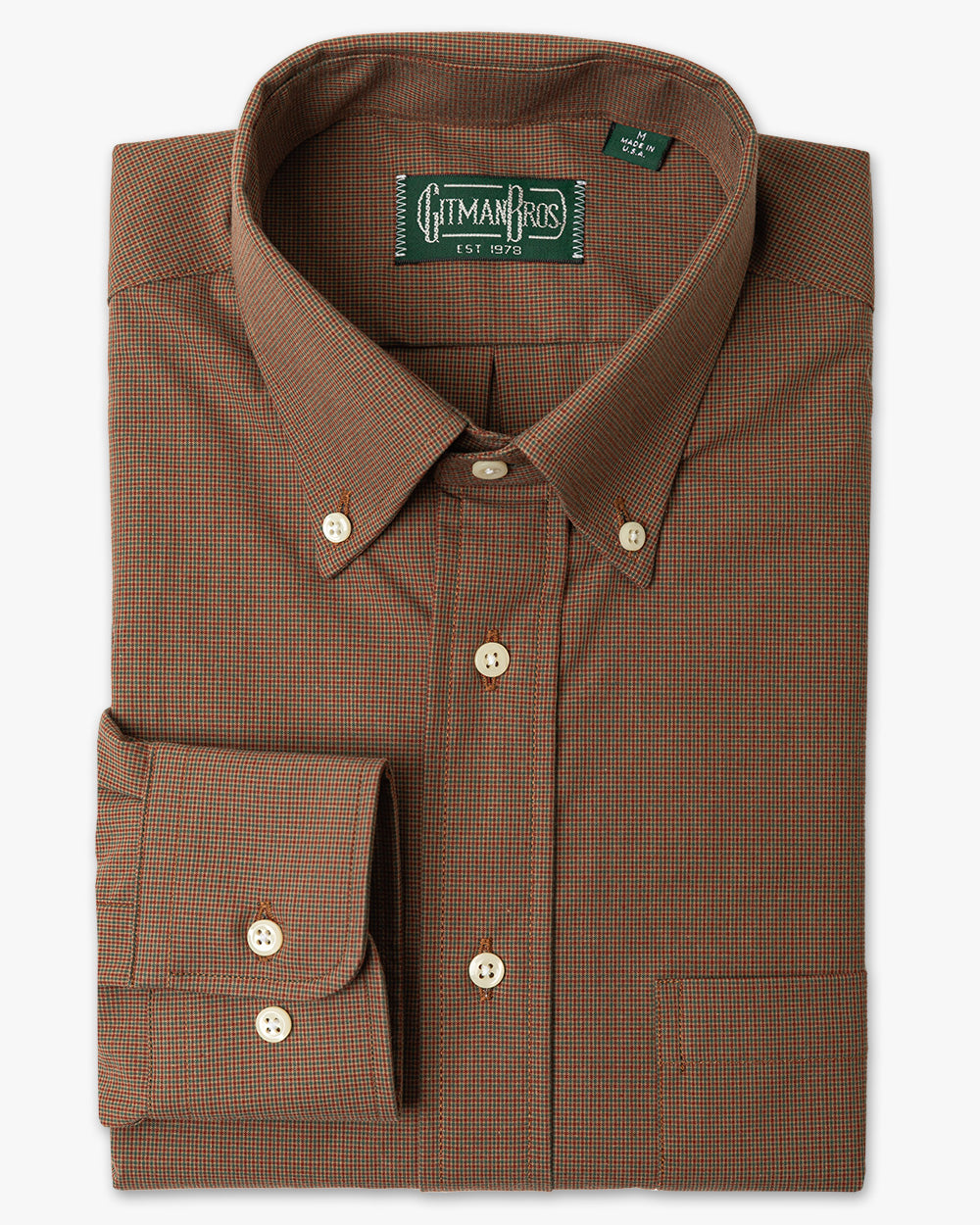 Brown Micro Check