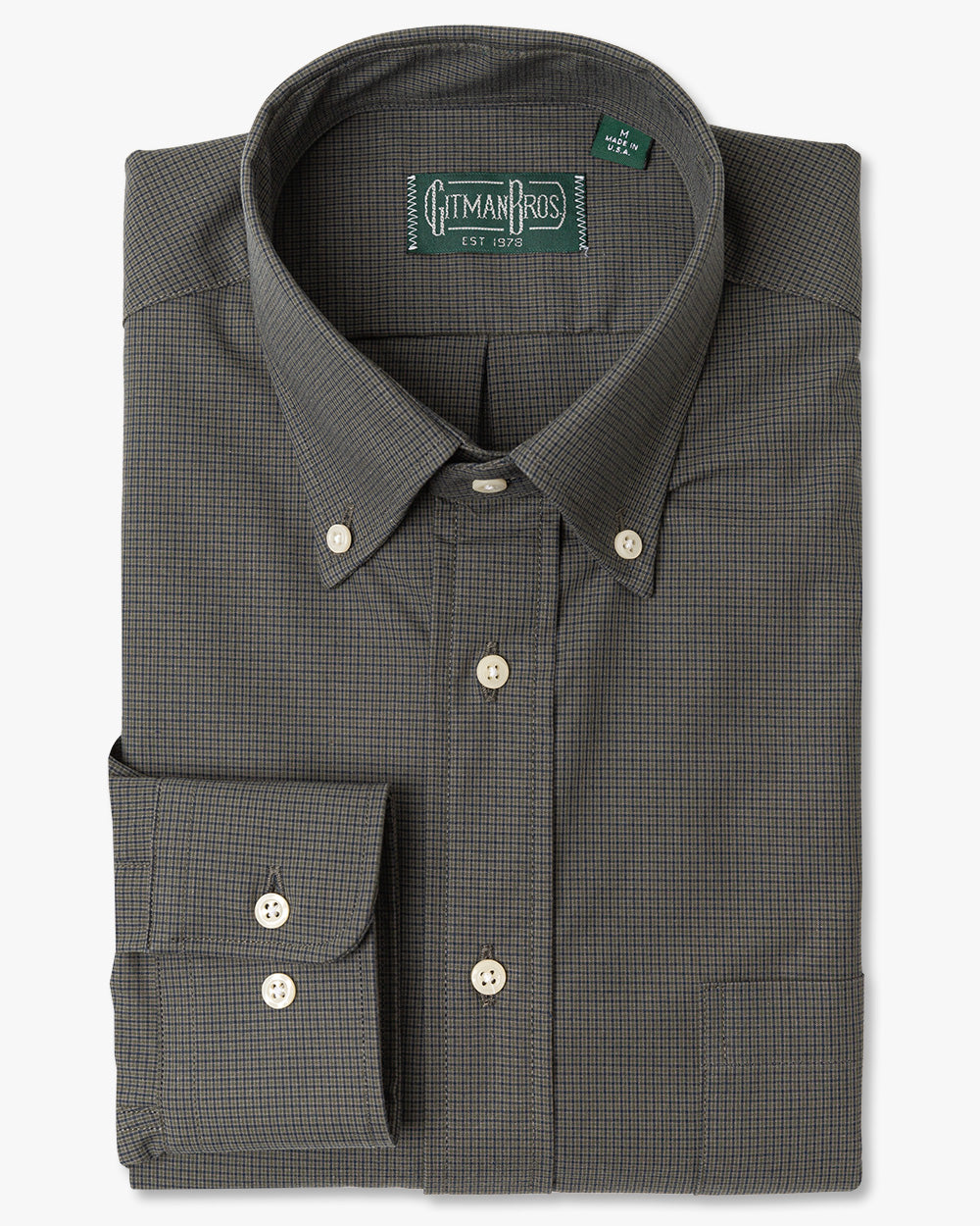 Olive Micro Check