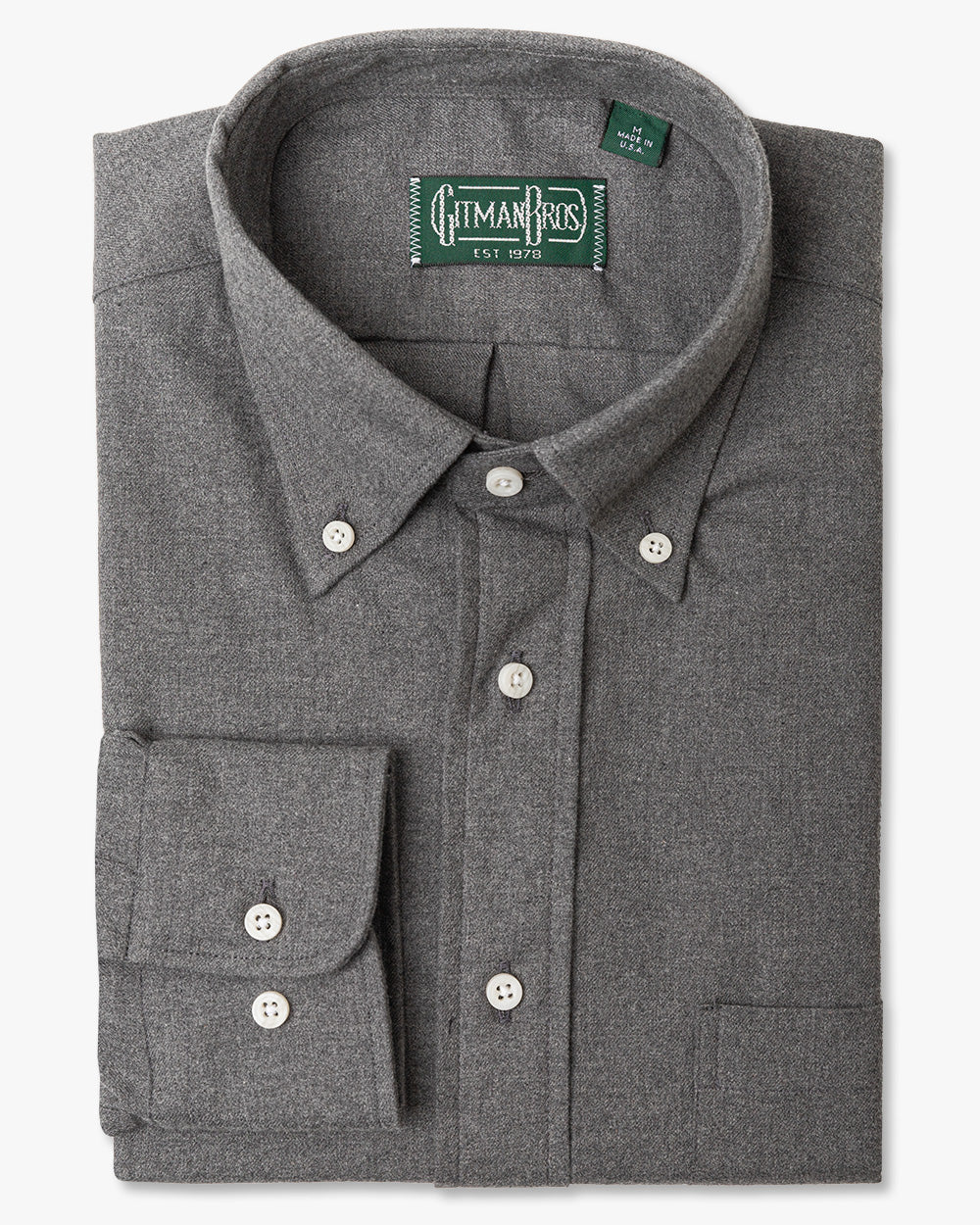Grey Brushed Twill