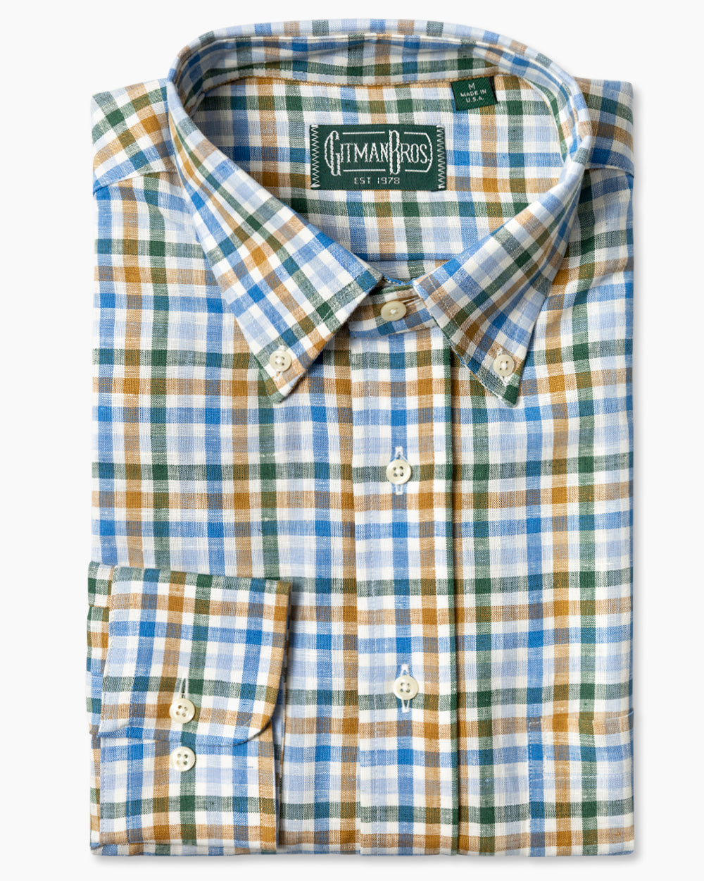 Multi Gingham Cotton/Linen