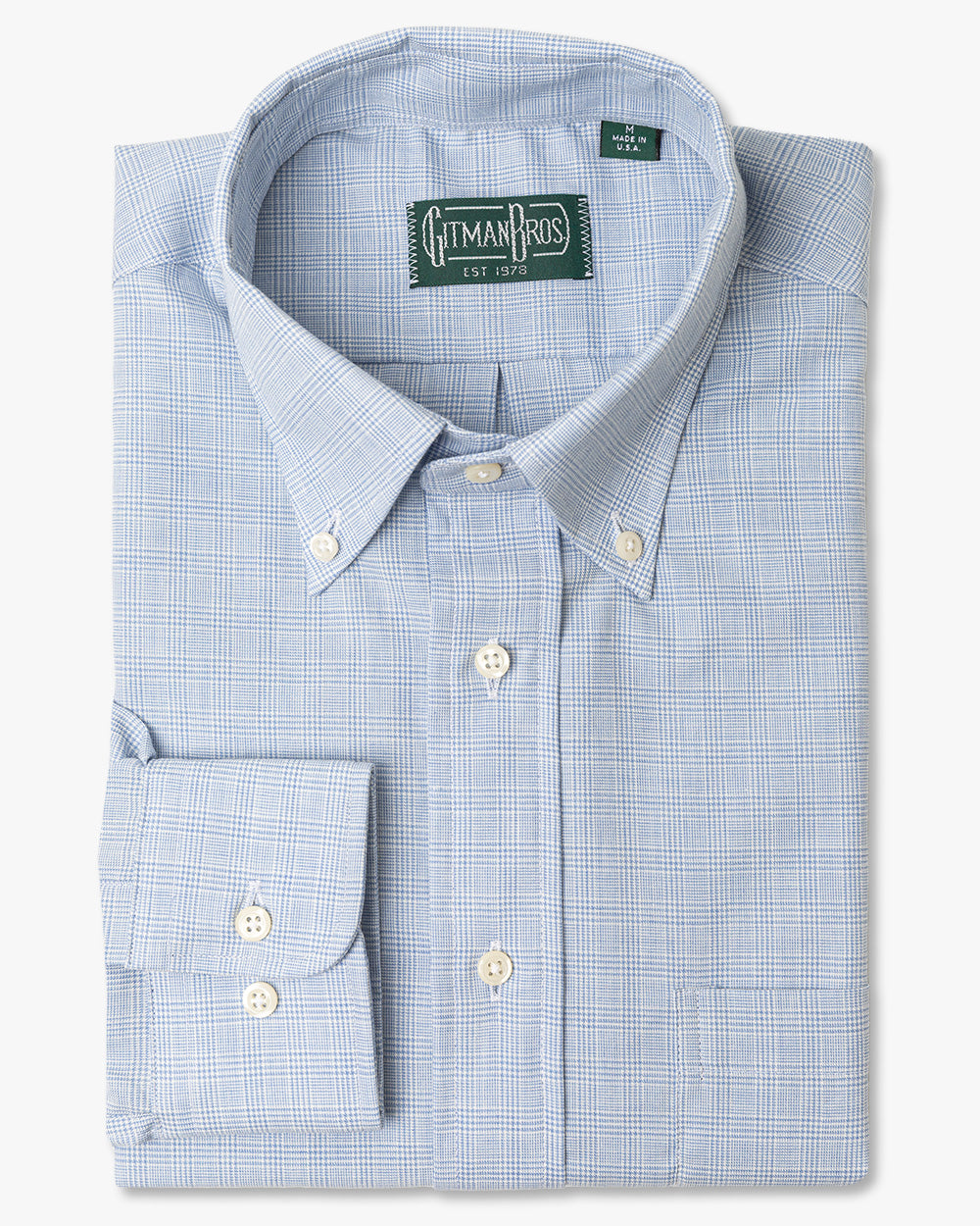 Blue Cashmere Houndstooth