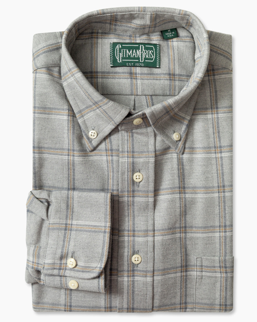 Grey Plaid Flannel