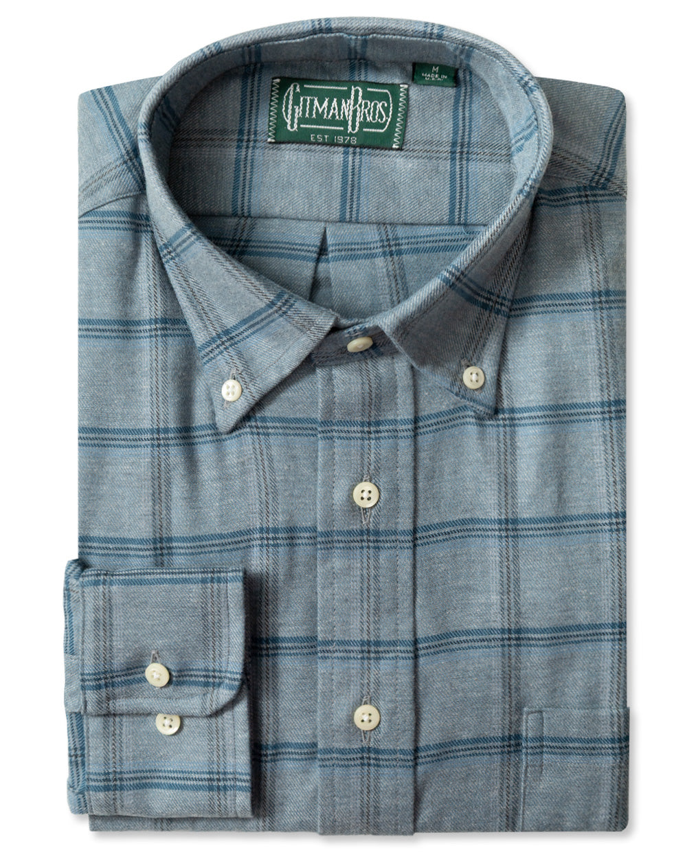 Blue Plaid Flannel