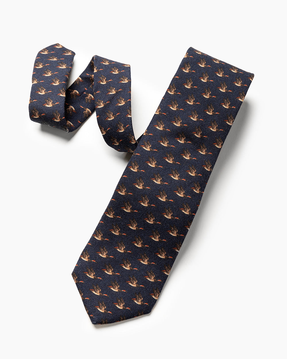 Navy Flying Duck Tie