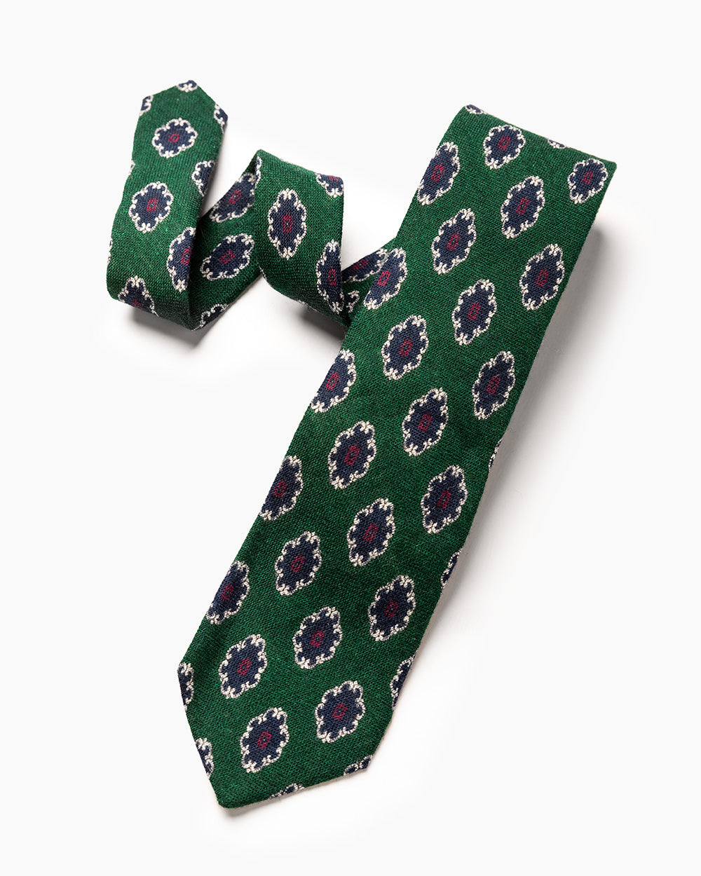 Green Medallion Tie
