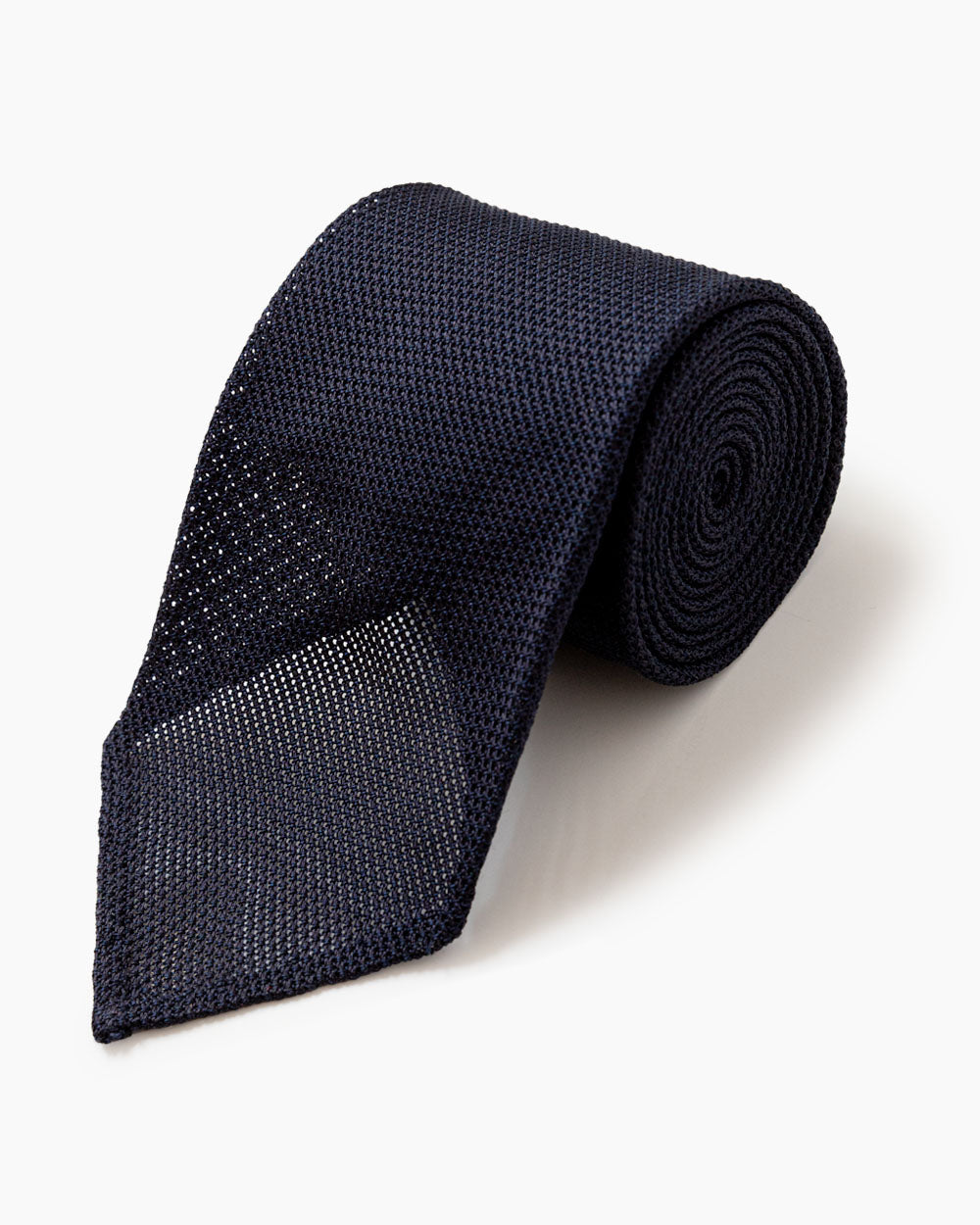 Navy Grenadine Tie