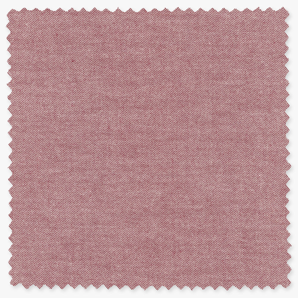Burgundy Brushed Twill