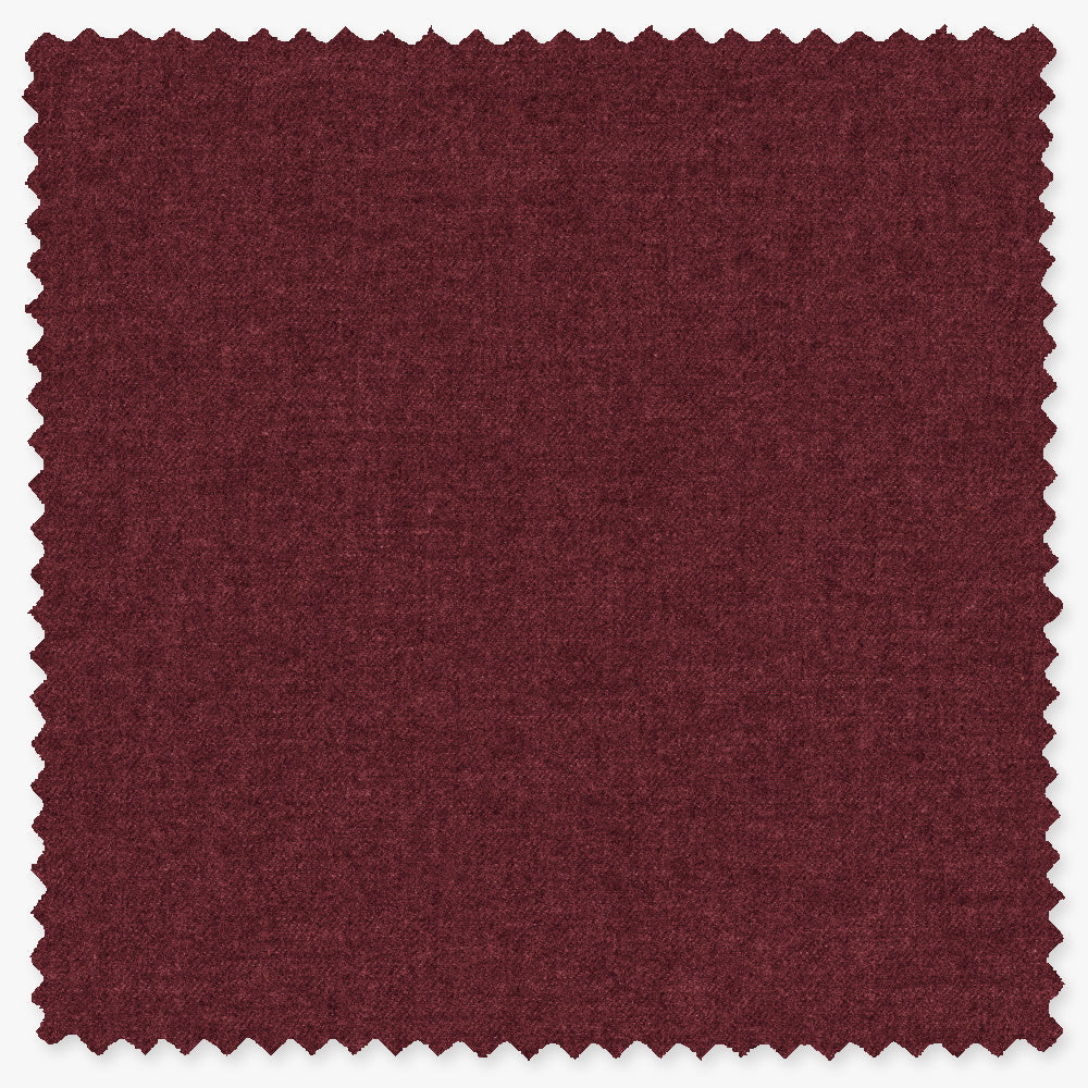 Burgundy Brushed Twill