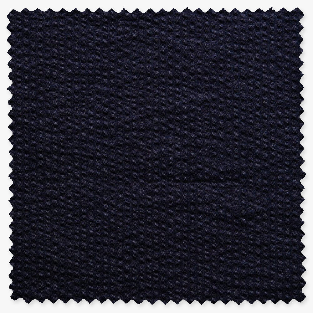 Navy Overdye Seersucker