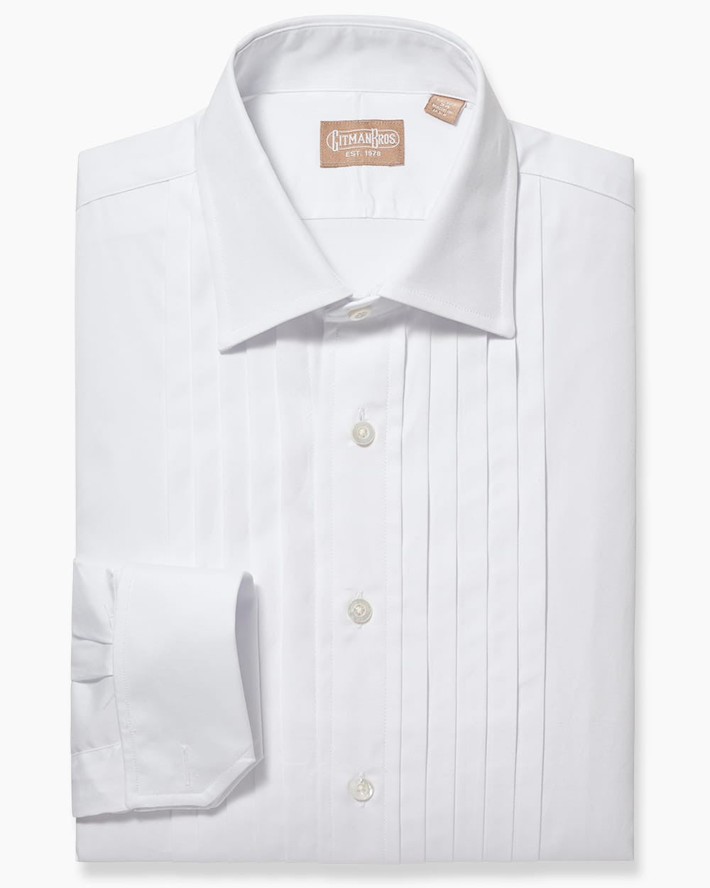 Five Pleat Tuxedo Shirt - Classic