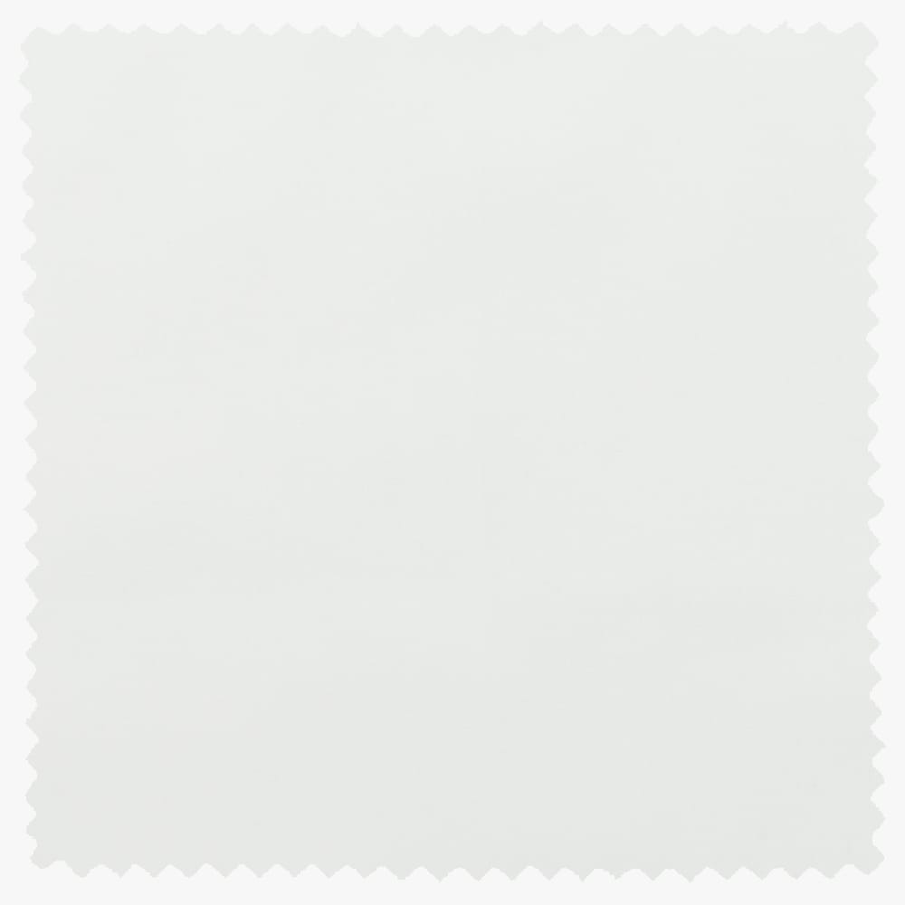 fabric swatch of solid white pinpoint oxford fabric