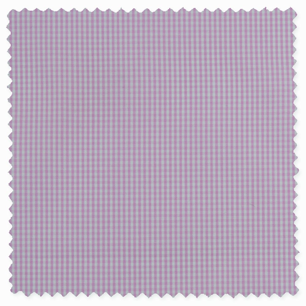 fabric swatch of miniature light pink tonal gingham fabric