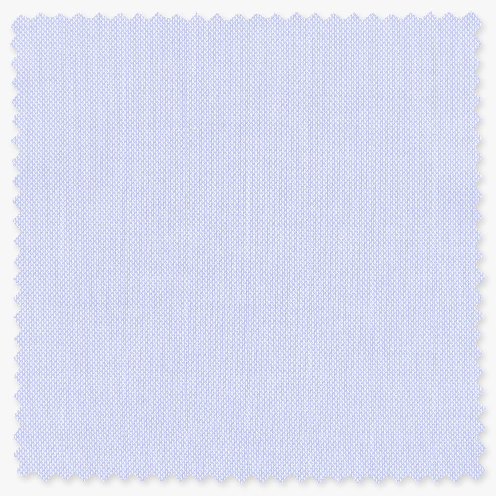 fabric swatch of light blue royal oxford cloth fabric