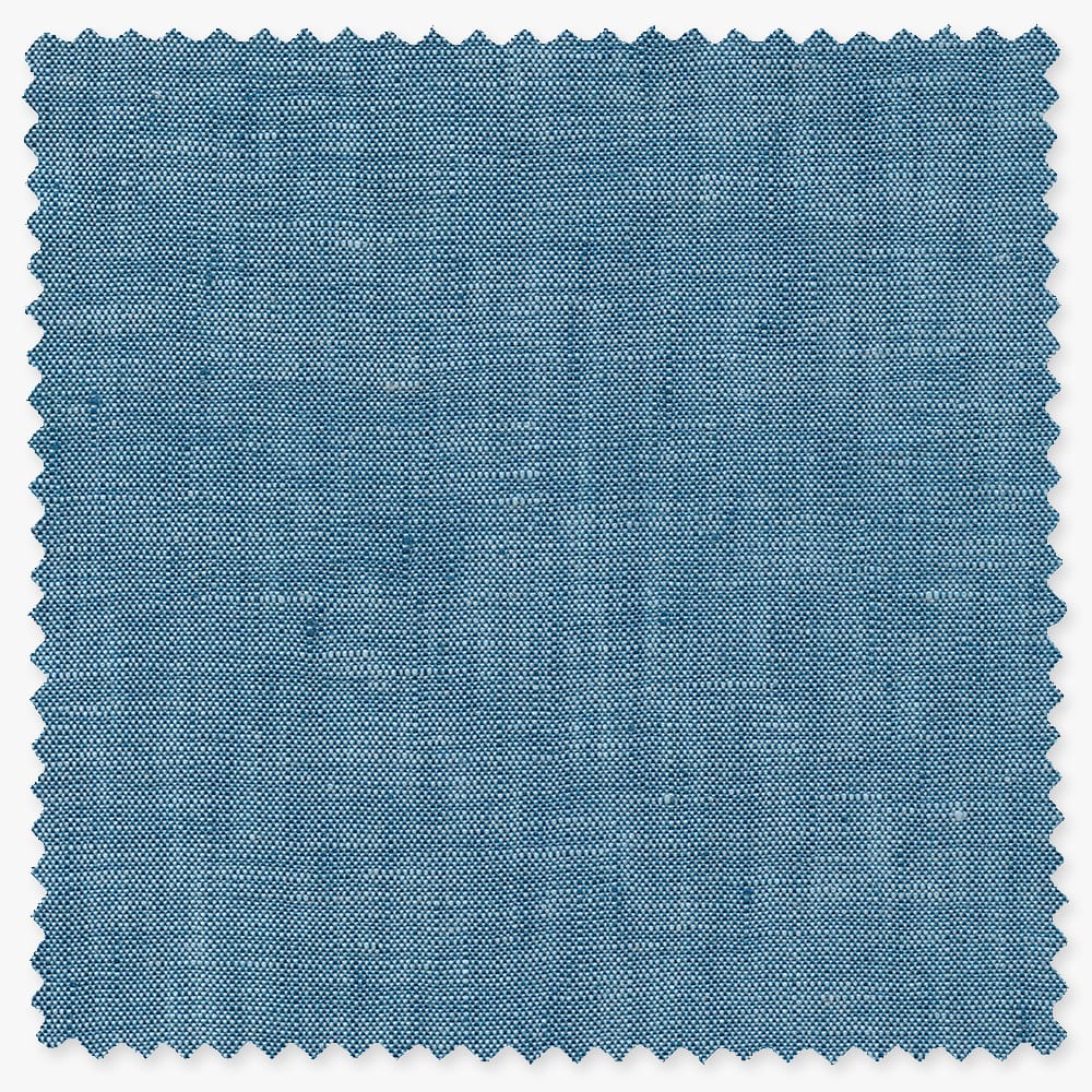 fabric swatch of blue fabric