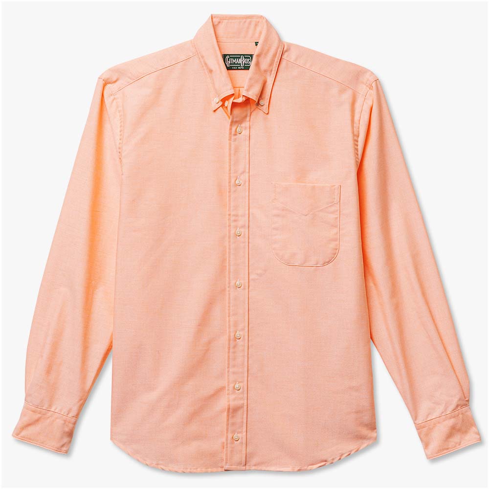 Orange Spring Oxford Weekend Shirt