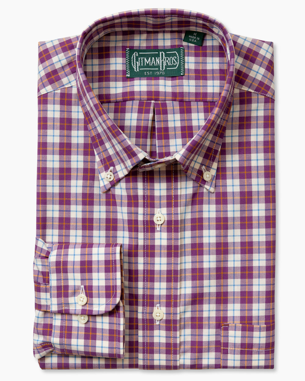 Purple Broadcloth Tartan