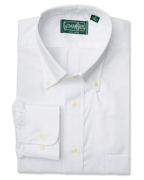 Gitman Bros. White Zephyr Oxford