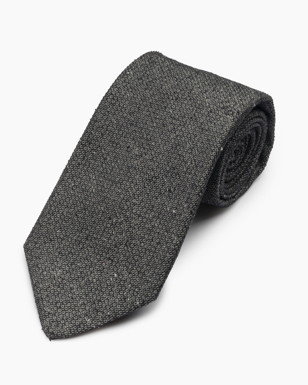 Navy Textured Solid Tie