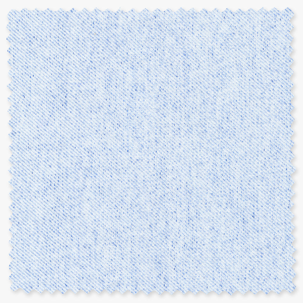 Blue Nepped Twill