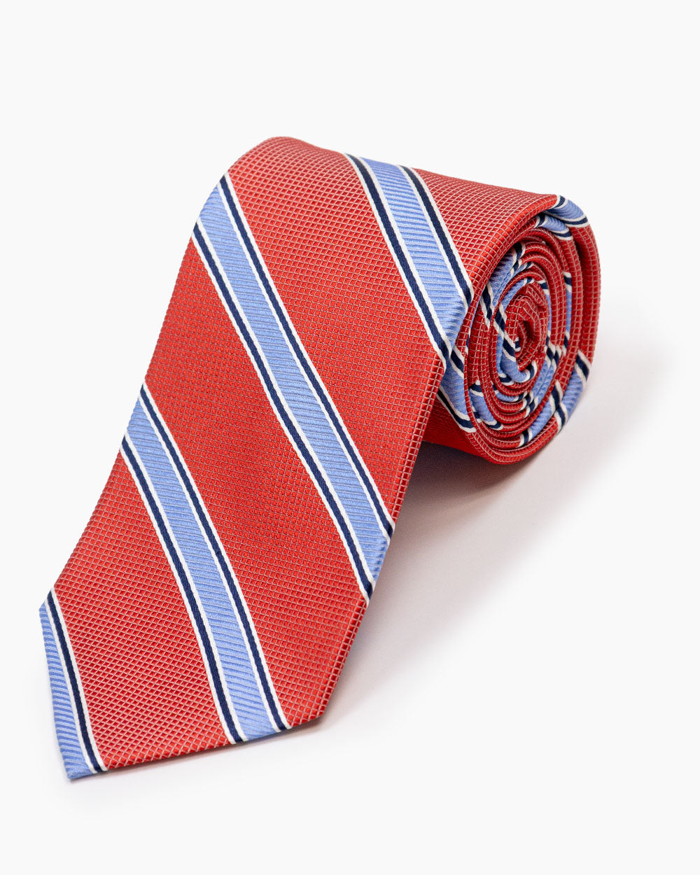 Red University Stripe Tie