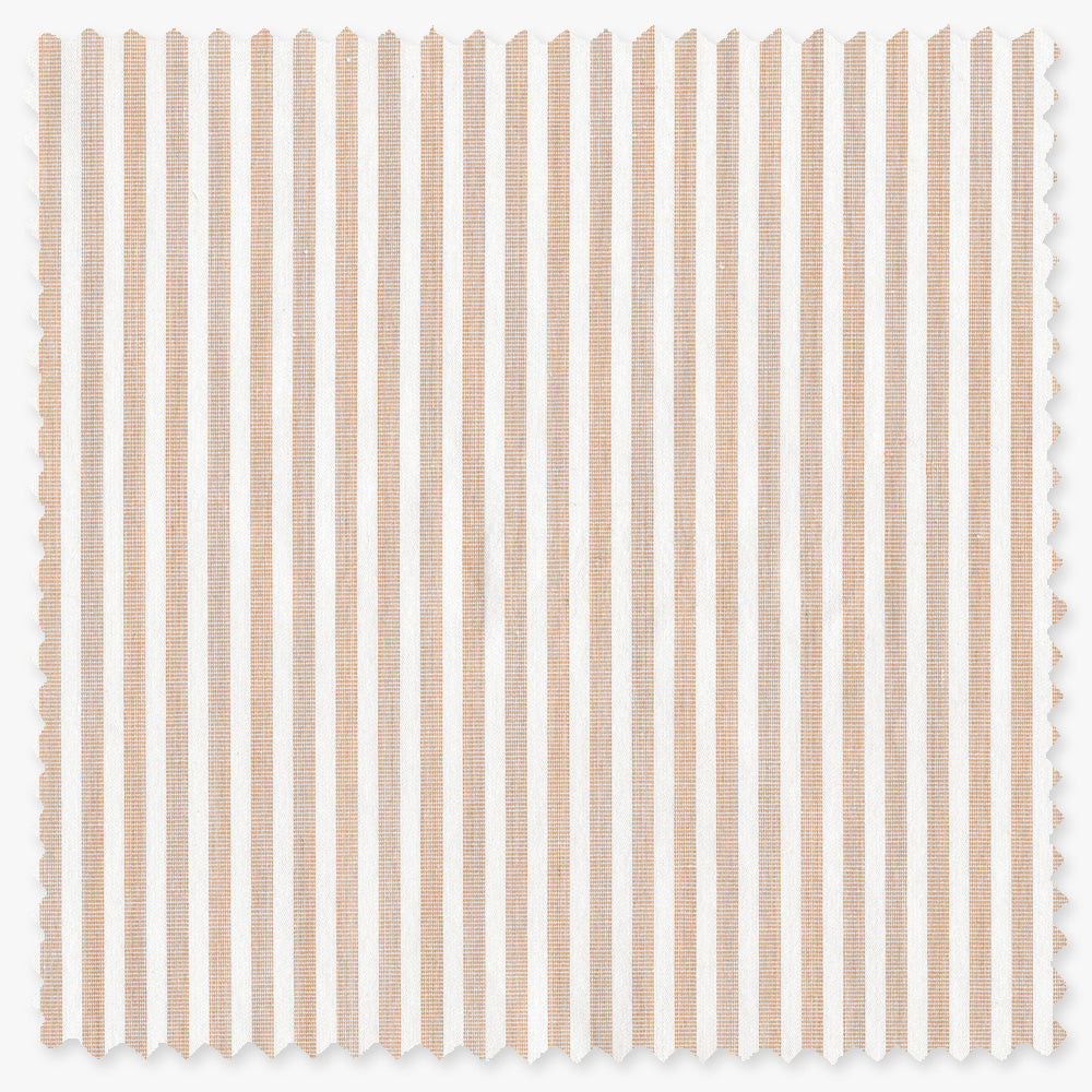 Tan Italian Striped End-On-End