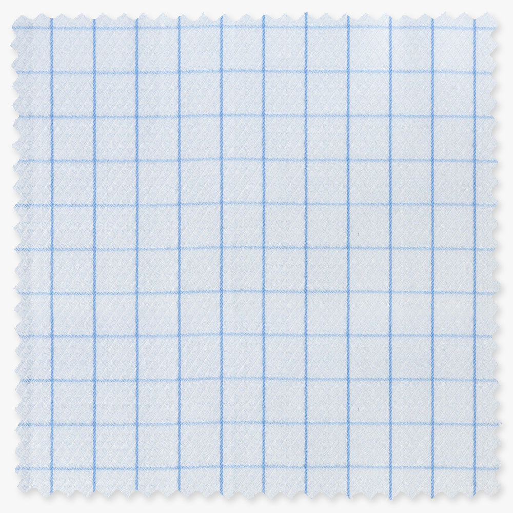 Blue Diamond Jacquard Check